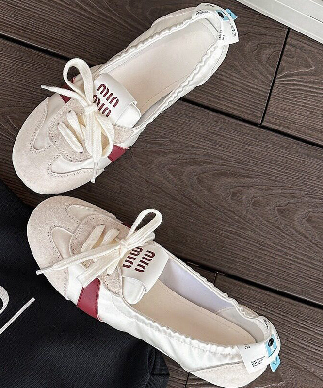 Damer Flat Shoes Splicing 3