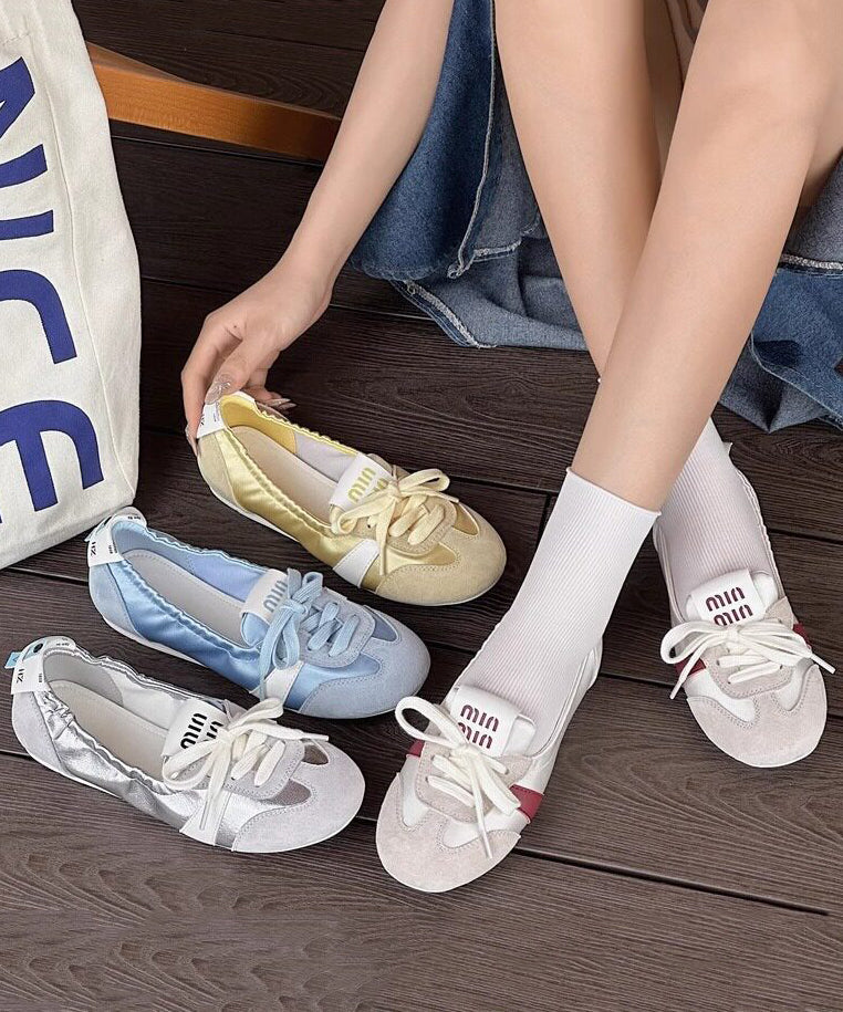 Damer Flat Shoes Splicing 4