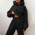 Damer Jogging Set Mjuk Design Hoodie och Byxor 1