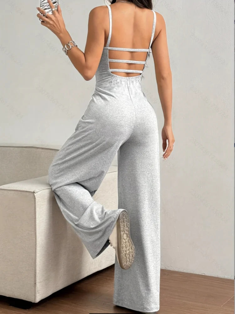 Damer Jumpsuit Halter Stil 3