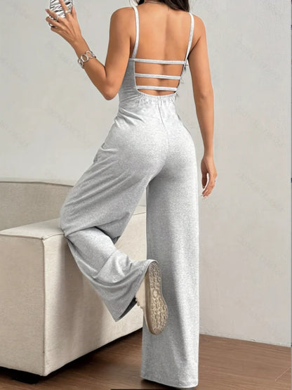 Damer Jumpsuit Halter Stil 3