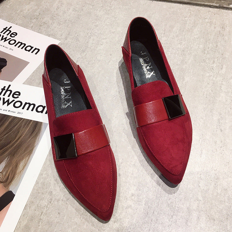 Damer Loafers Chic Tidlös Design 2