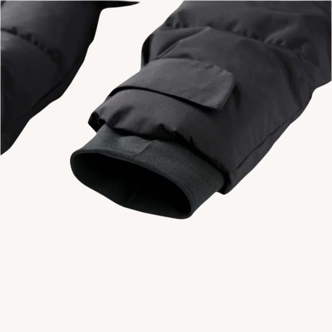 Damer Pufferjacka med Bälte 4