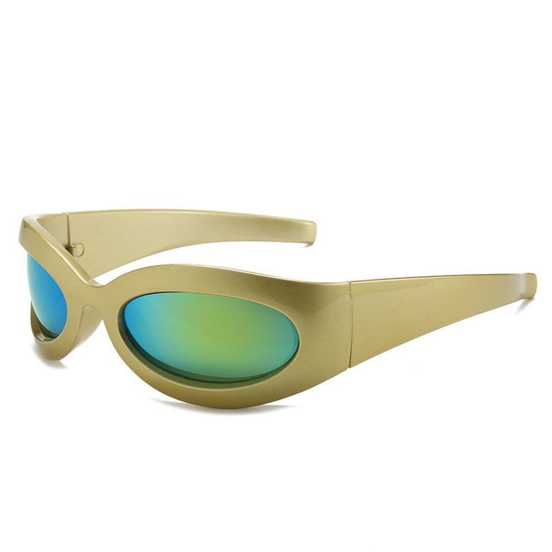 Damer Sportsolglasögon Aerodynamisk Design 4