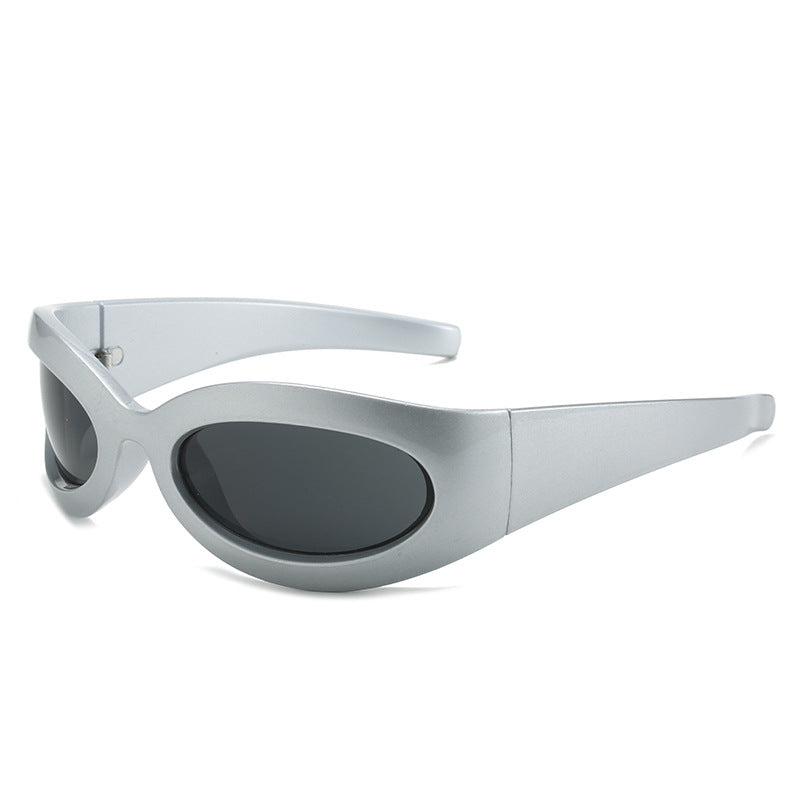 Damer Sportsolglasögon Aerodynamisk Design 5