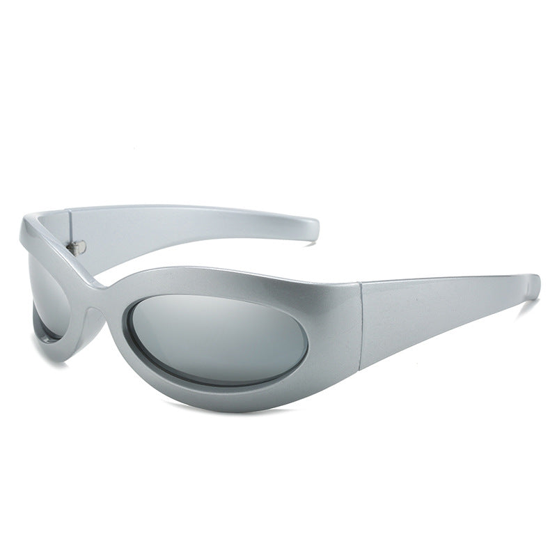 Damer Sportsolglasögon Aerodynamisk Design 6