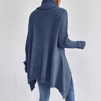 Damer Turtleneck Tröja Vinterstil 2