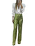 Damerna Festbyxor Pailletter Modern Passform Polyester Elastan 0