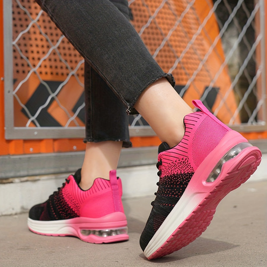 Damerna Sportiga Säkerhetsskor med Air Häl Robust Material 1