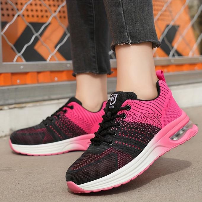 Damerna Sportiga Säkerhetsskor med Air Häl Robust Material 3