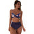 Damernas Bikini Set Hög Midja Modern Stil 7