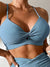 Damernas Bikini med Hög Midja Modern Design 2