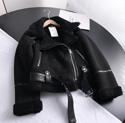 Damernas Bomberjacka Sherpa Fleece 9