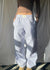 Damernas Casual Byxor Med Elastisk Midja 6