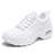 Damernas Casual Skor med Tjock Sula i Stickad Design 7