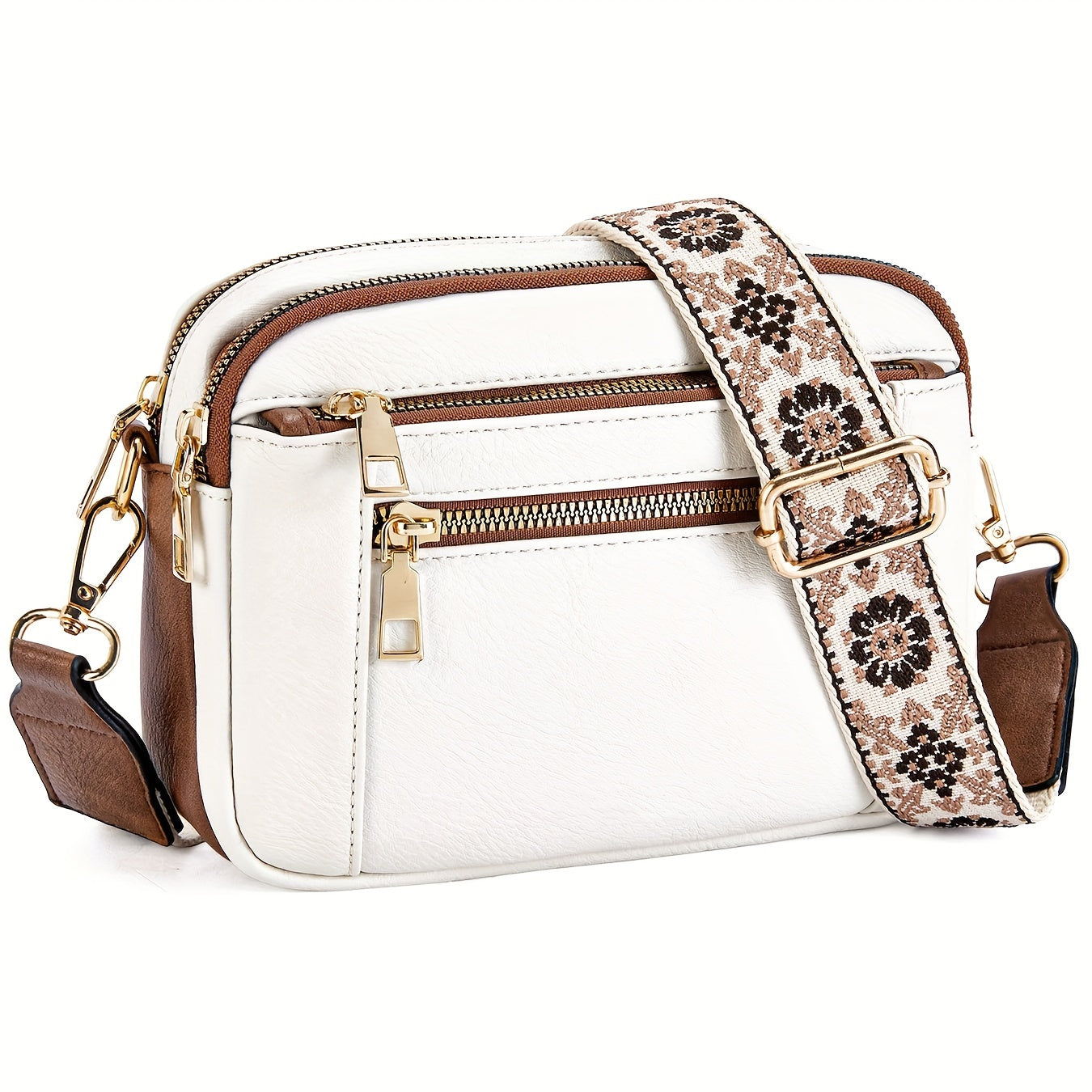 Damernas Crossbody-väska i veganskt läder med boho-stil 3