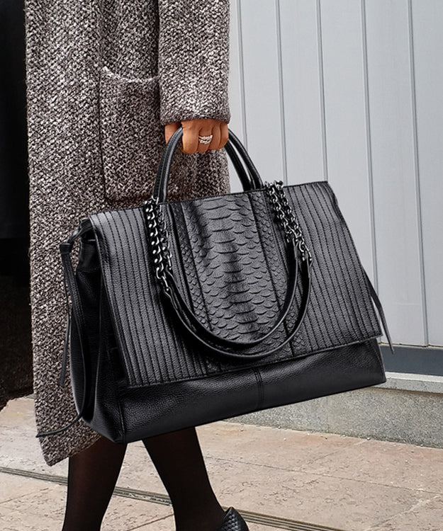 Damernas Handväska med Kedja och Patchwork 2