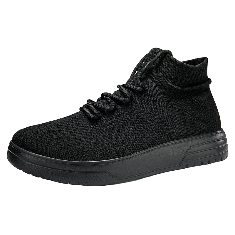 Damernas Hög Top Sneakers Trendig Design 0