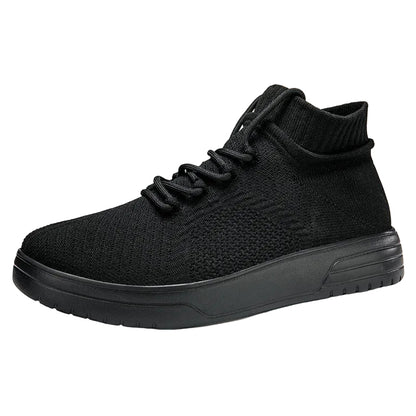 Damernas Hög Top Sneakers Trendig Design 0