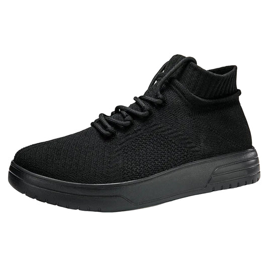 Damernas Hög Top Sneakers Trendig Design 0