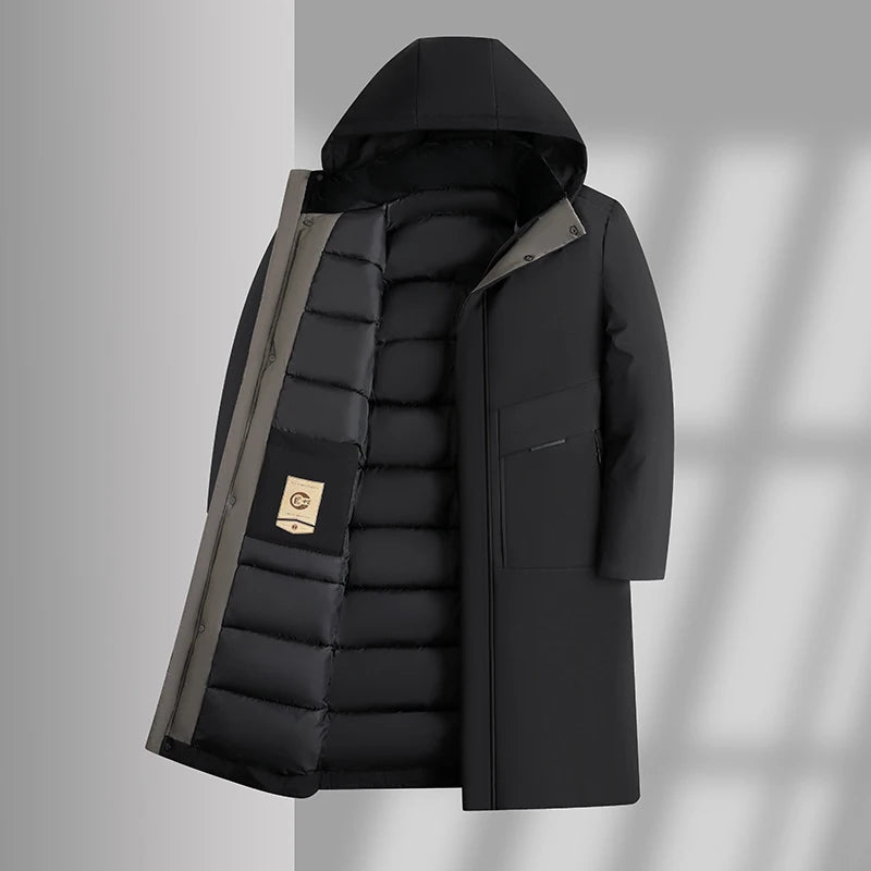 Damernas Kort Trenchcoat Minimalistisk Design 4