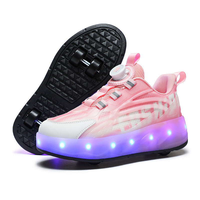 Damernas LED-ljusskor med Rollerskate-funktion 3