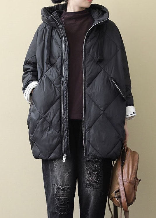 Damernas Långa Pufferjacka Boho Stil 3