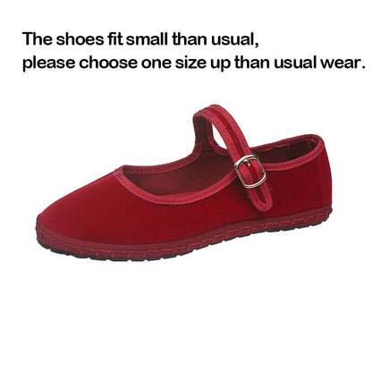 Damernas Mary Jane Flats Skor 13