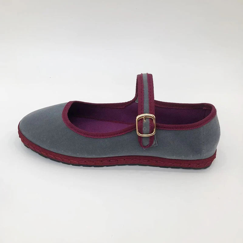 Damernas Mary Jane Flats Skor 5