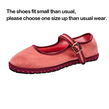 Damernas Mary Jane Flats Skor 7