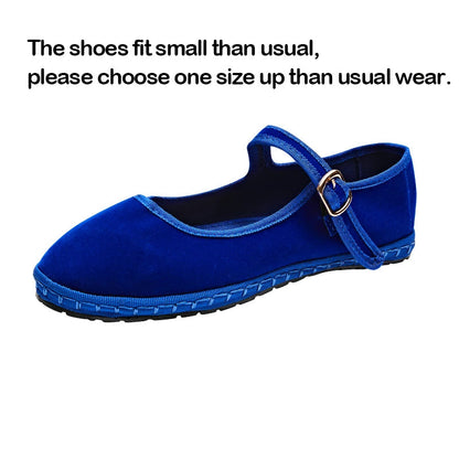 Damernas Mary Jane Flats Skor 9