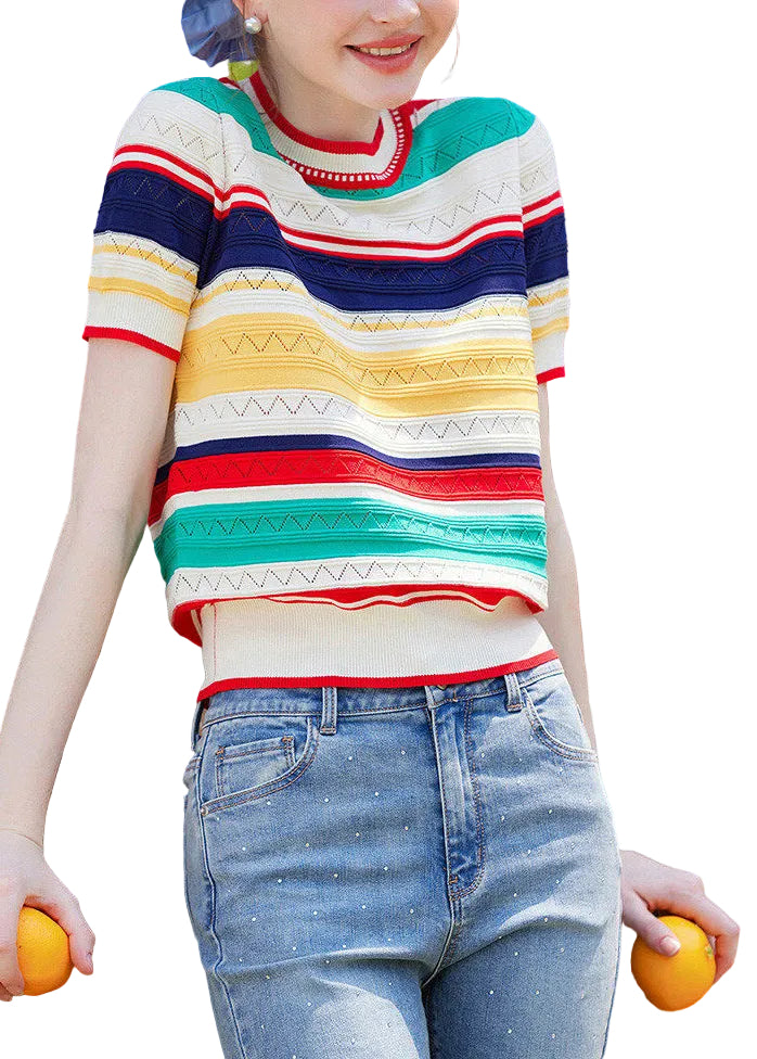 Damernas Oversized Randig Tanktop 0
