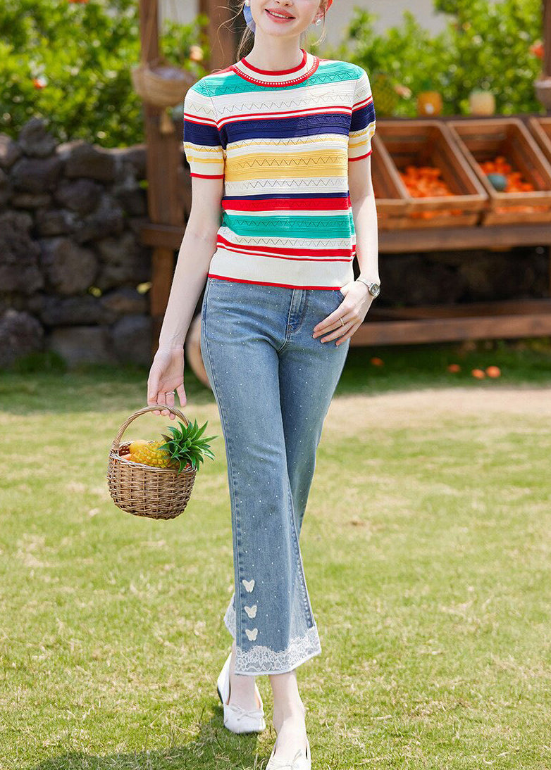 Damernas Oversized Randig Tanktop 3
