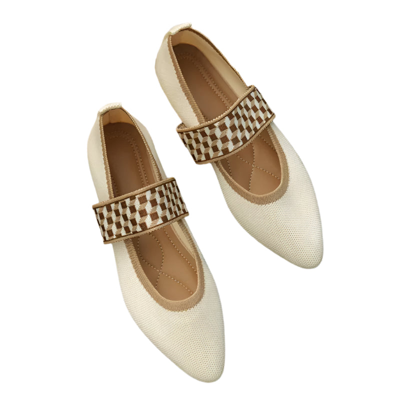 Damernas Platta Skor Med Flexibel Passform 0