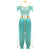 Damernas Prinsesskostym Orientalisk Design Lätt Material 4