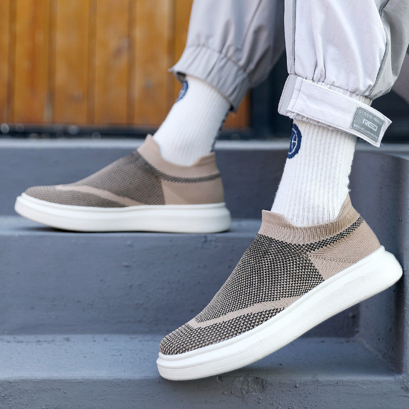Damernas Slip-On Sneakers Sportig Stil 1