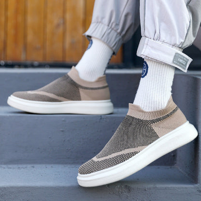 Damernas Slip-On Sneakers Sportig Stil 1