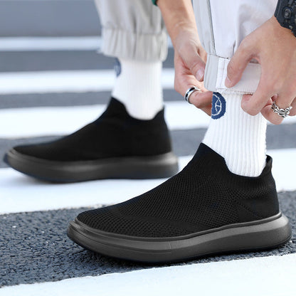 Damernas Slip-On Sneakers Sportig Stil 2