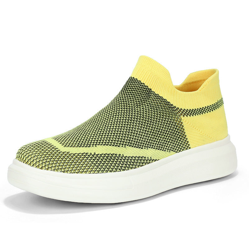 Damernas Slip-On Sneakers Sportig Stil 6