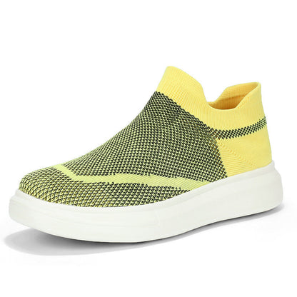 Damernas Slip-On Sneakers Sportig Stil 6