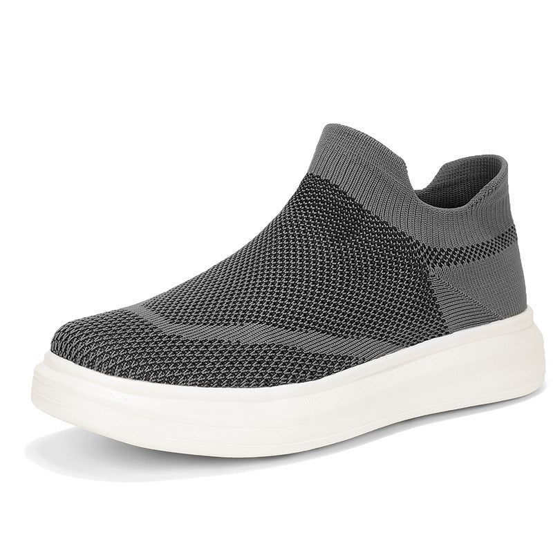 Damernas Slip-On Sneakers Sportig Stil 7