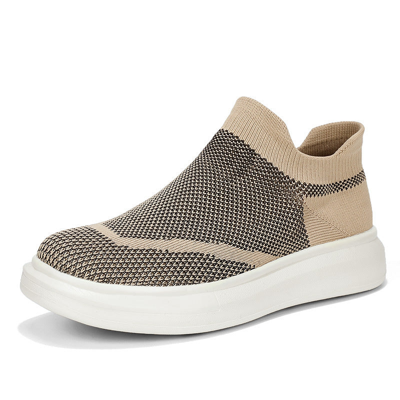 Damernas Slip-On Sneakers Sportig Stil 9