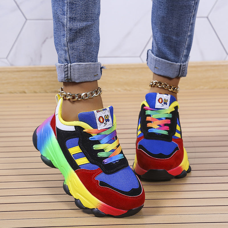 Damernas Sneakers med Stöd Modern Design för Vardags- och Sportbruk 1