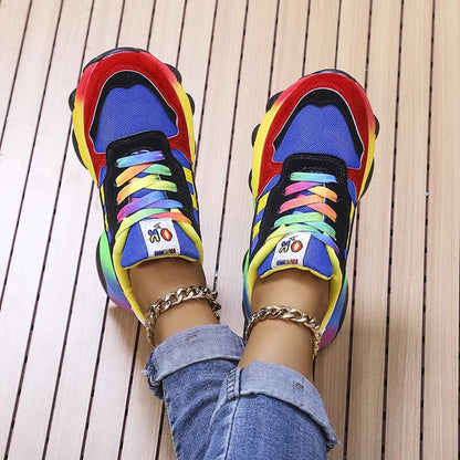Damernas Sneakers med Stöd Modern Design för Vardags- och Sportbruk 2