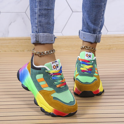 Damernas Sneakers med Stöd Modern Design för Vardags- och Sportbruk 7