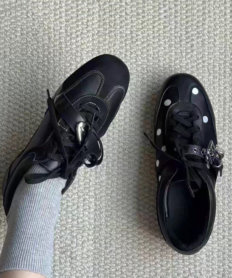Damernas Spikade Flat Feet Skor 3