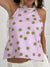 Damernas Tank Top Halterneck Tryckt Rygglös 3