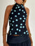 Damernas Tank Top Halterneck Tryckt Rygglös 4