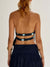 Damernas Tank Top Halterneck Tryckt Rygglös 5