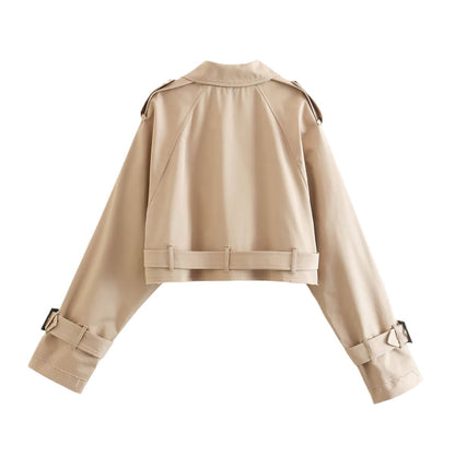 Damernas Trenchcoat i Klassisk Stil 2